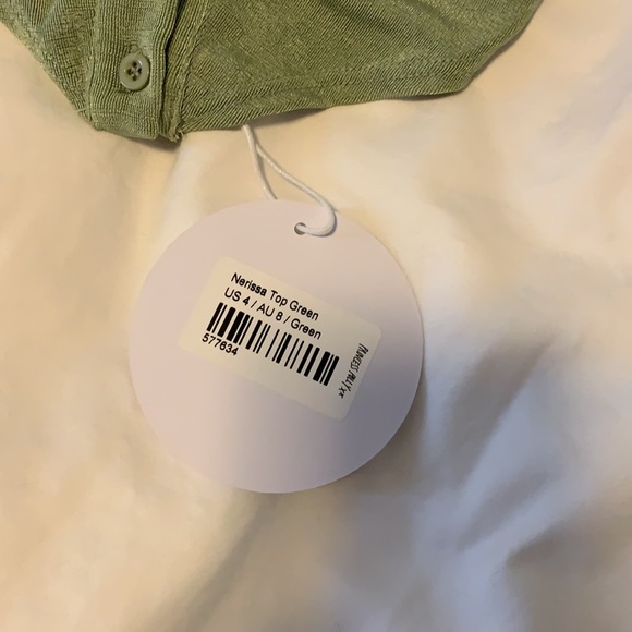 Princess Polly Green Halter Top - Picture 4 of 6